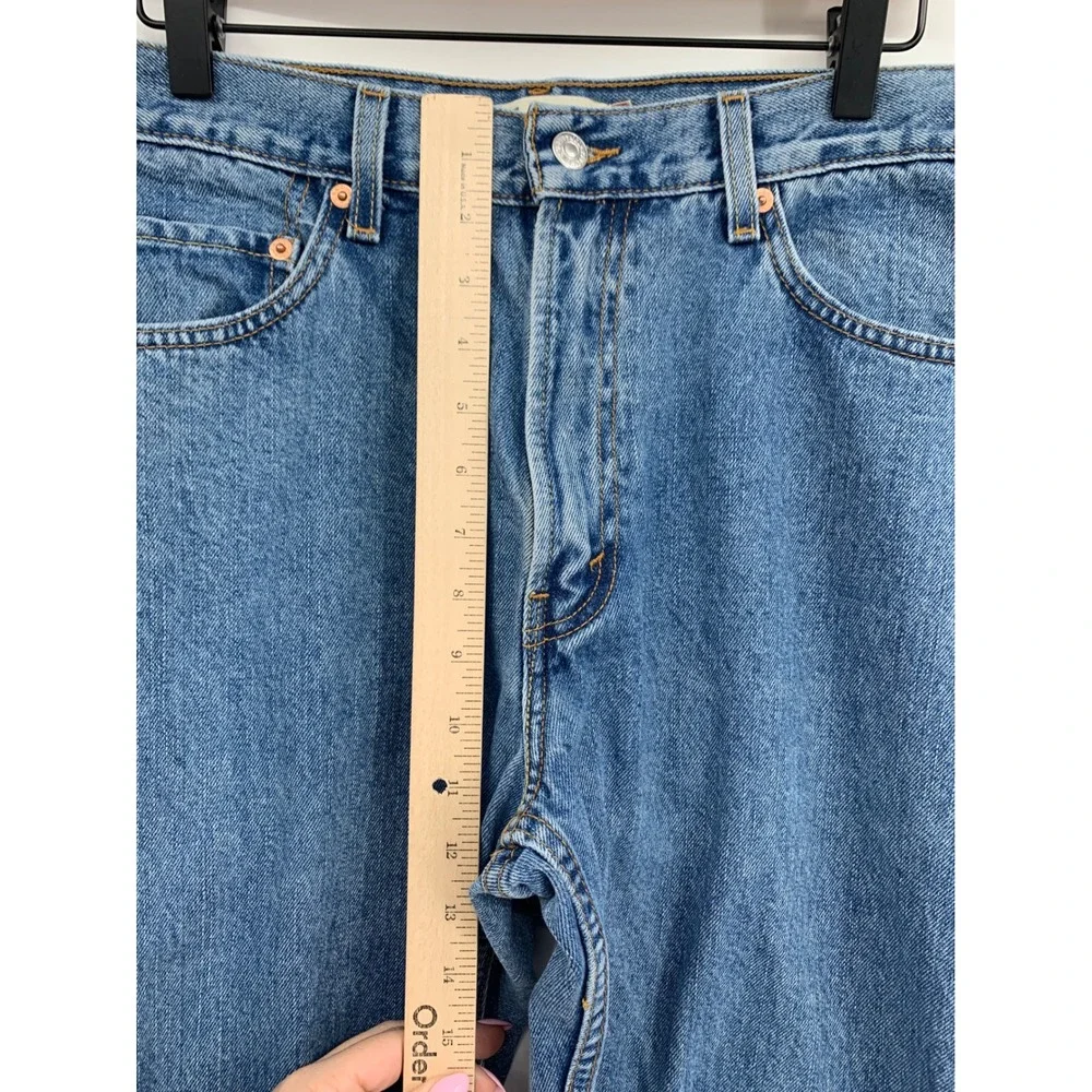 Vintage Levis Jeans Mens 32x32 Straight Leg Y2K Fade Denim (Tag 34x34)